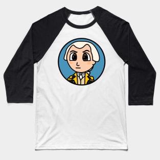 Patriot Portrait - Chibi Nathanael Greene (Large Version) Baseball T-Shirt